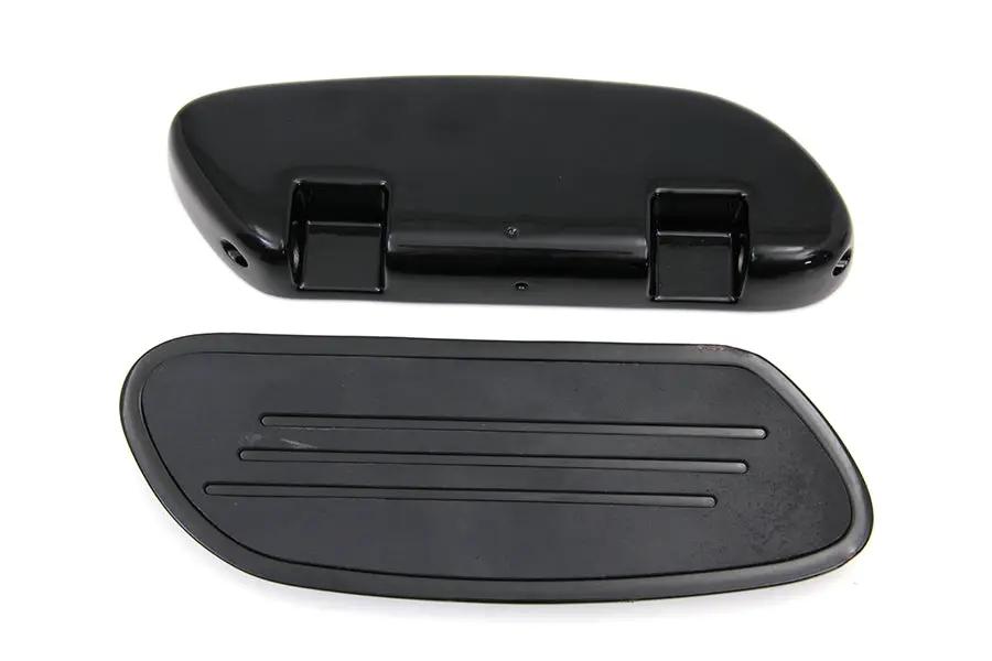 Wyatt Gatling Black Passenger Footboard Set for Harley Davidson FLT - Part #8476 by Wyatt Gatling