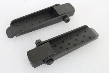 V-Twin Parkerized Rear Footpeg Set for Harley-Davidson Softail Models by V-Twin