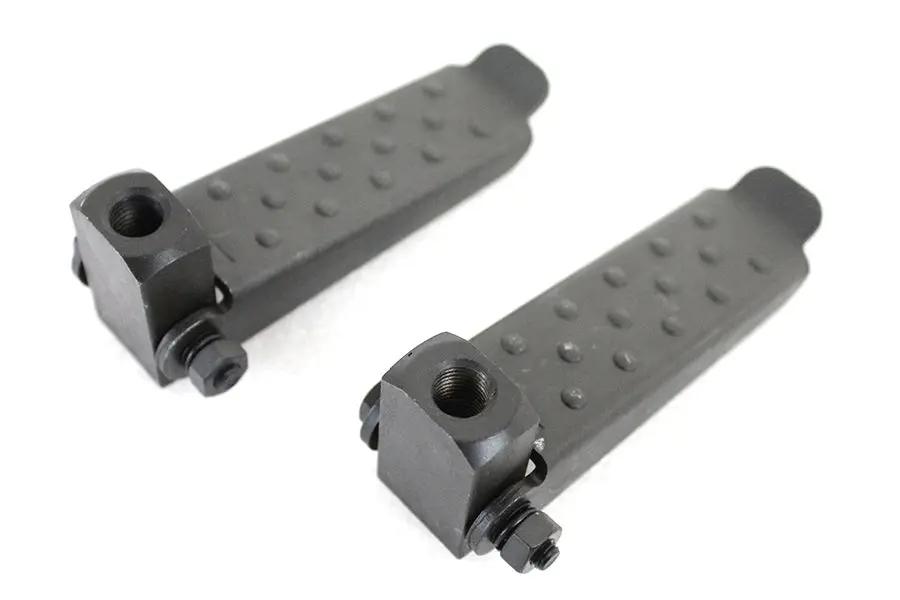 V-Twin Parkerized Rear Footpeg Set for Harley-Davidson Softail Models by V-Twin