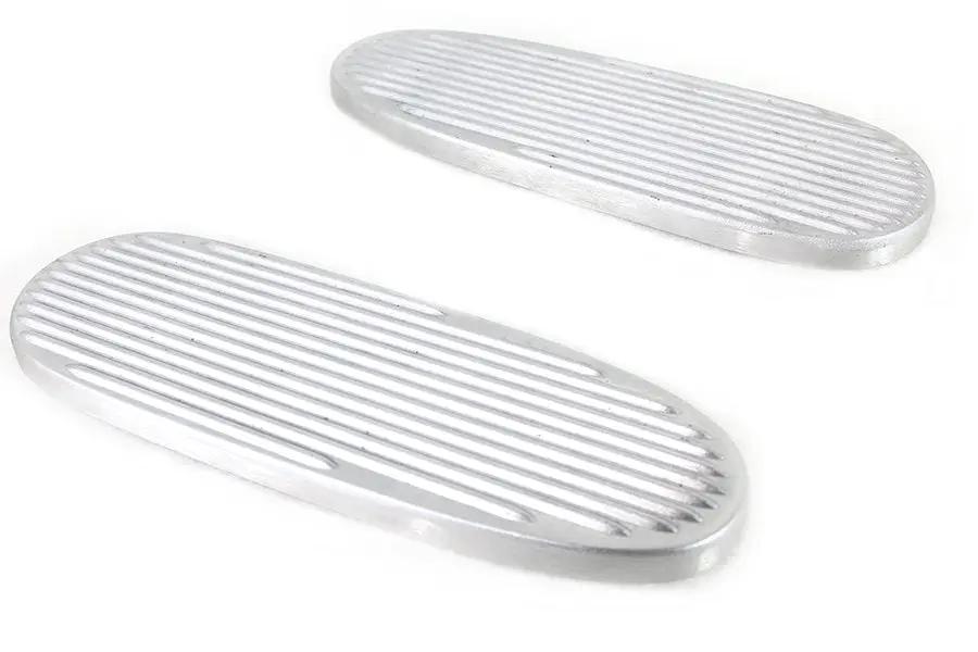 V-Twin Ribbed Polished Footboard Set for Harley Davidson Chief 1927-1936 by V-Twin