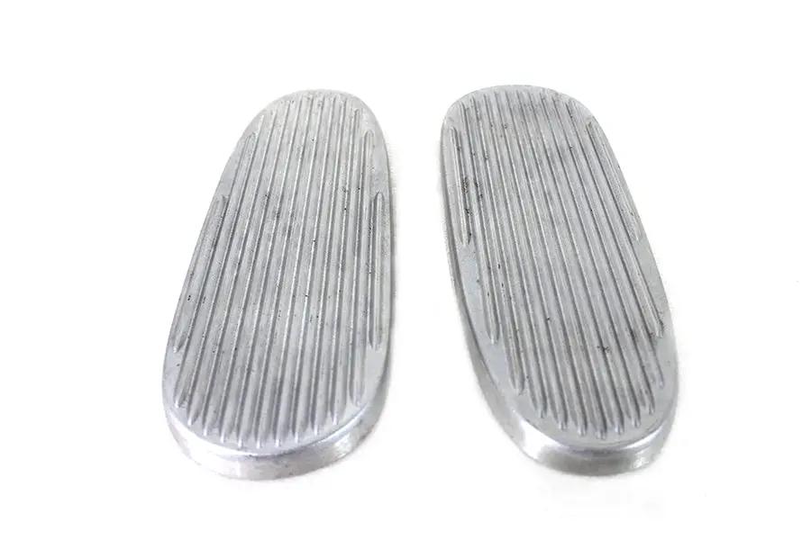V-Twin Ribbed Polished Footboard Set for Harley Davidson Chief 1927-1936 by V-Twin