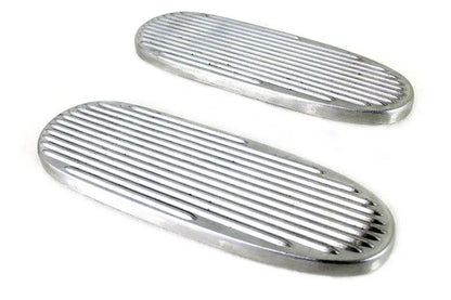 V-Twin Ribbed Polished Footboard Set for Harley Davidson Chief 1927-1936 by V-Twin