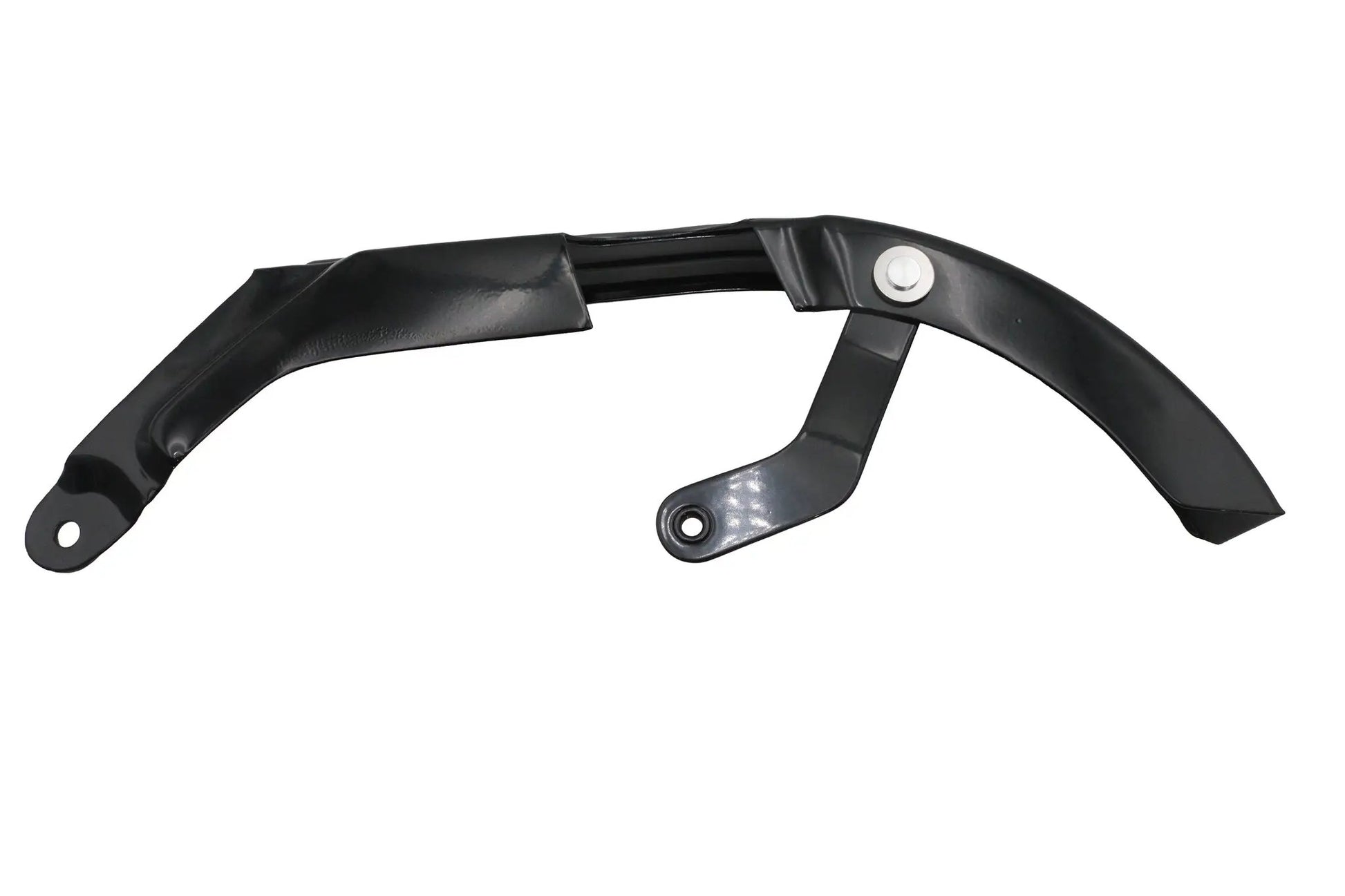 Wyatt Gatling Rear Belt Guard Upper Black for Harley Davidson FXR (1987-1991) Part #74295B by Wyatt Gatling