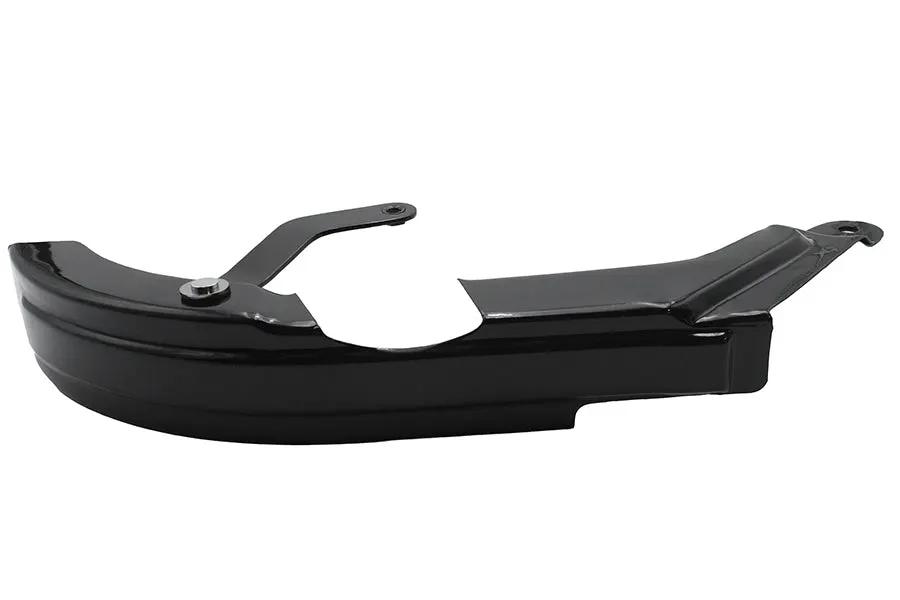 Wyatt Gatling Rear Belt Guard Upper Black for Harley Davidson FXR (1987-1991) Part #74295B by Wyatt Gatling