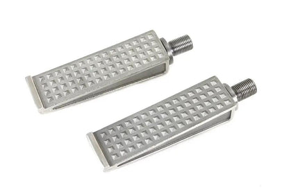 V-Twin Anderson Footpeg Set Stainless Steel with 1/2 x 20 Stud for Harley Davidson and Custom Motorcycles by V-Twin