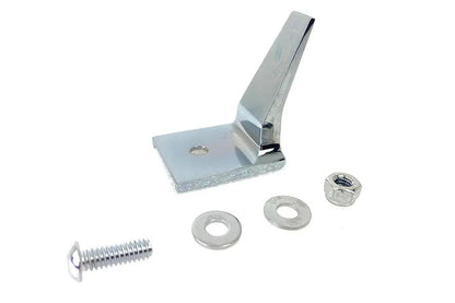Wyatt Gatling Chrome Kickstand Extension Kit for Harley Davidson FXST (2007-2016) by Wyatt Gatling