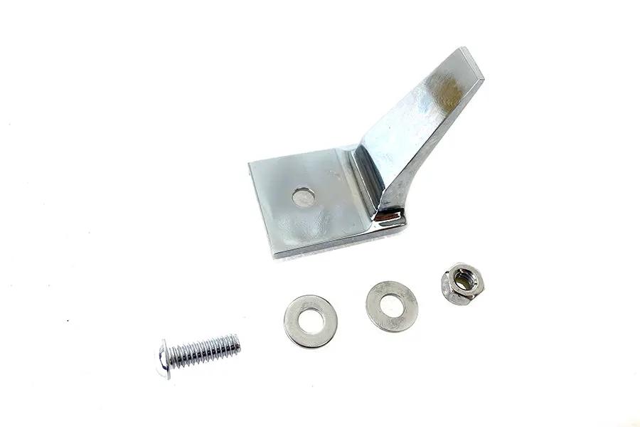 Wyatt Gatling Chrome Kickstand Extension Kit for Harley Davidson FXST (2007-2016) by Wyatt Gatling