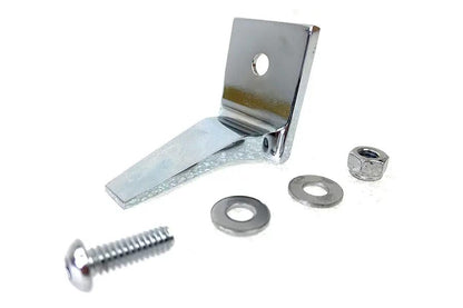 Wyatt Gatling Chrome Kickstand Extension Kit for Harley Davidson FXST (2007-2016) by Wyatt Gatling
