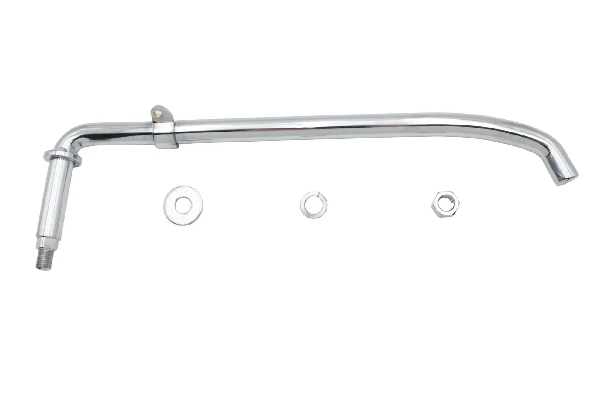 Wyatt Gatling Jiffy Kickstand Leg Chrome for Harley Davidson EL and FL Models - Part 75057C by Wyatt Gatling