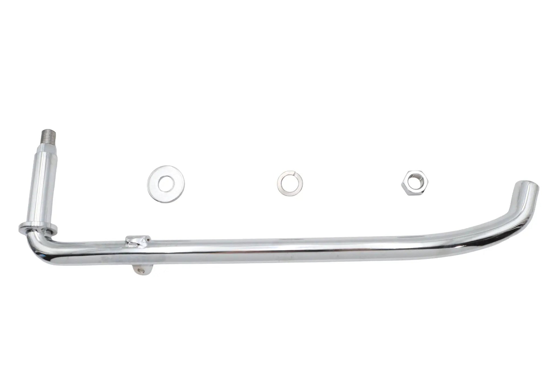 Wyatt Gatling Jiffy Kickstand Leg Chrome for Harley Davidson EL and FL Models - Part 75057C by Wyatt Gatling