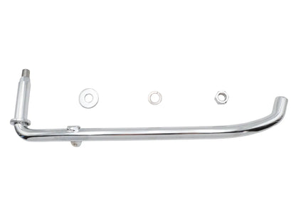 Wyatt Gatling Jiffy Kickstand Leg Chrome for Harley Davidson EL and FL Models - Part 75057C by Wyatt Gatling
