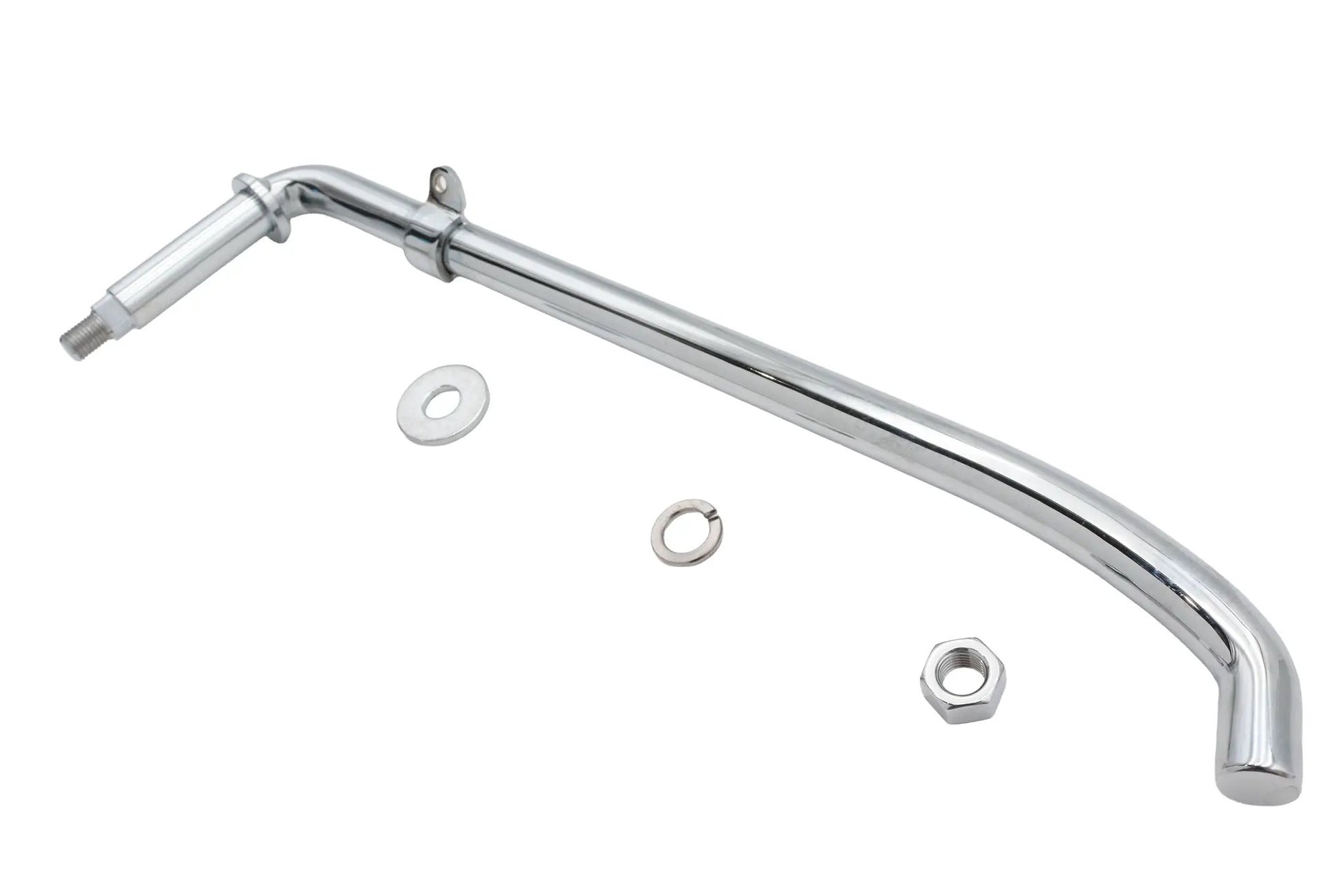 Wyatt Gatling Jiffy Kickstand Leg Chrome for Harley Davidson EL and FL Models - Part 75057C by Wyatt Gatling