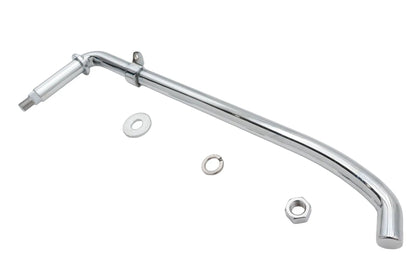 Wyatt Gatling Jiffy Kickstand Leg Chrome for Harley Davidson EL and FL Models - Part 75057C by Wyatt Gatling