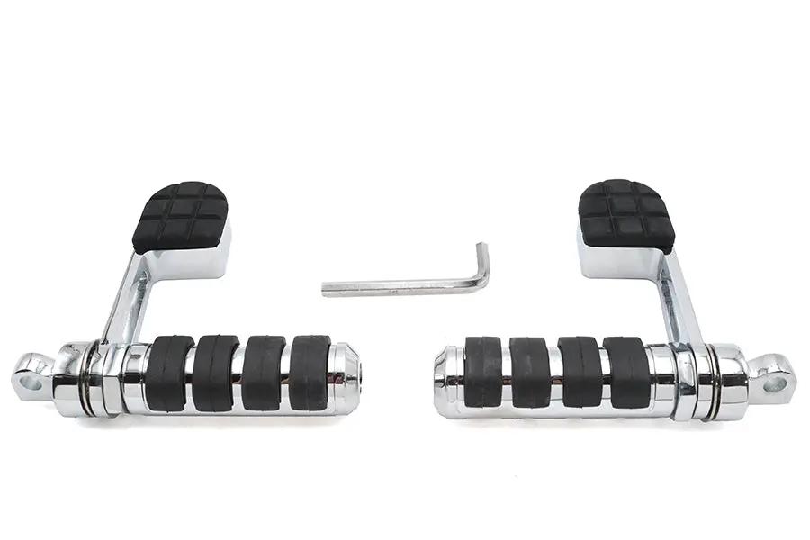 Wyatt Gatling Soft Pegster Heel Stirrup Kit for Driver Footpeg Mounts and Highway Bars - Part Number 74319 by Wyatt Gatling