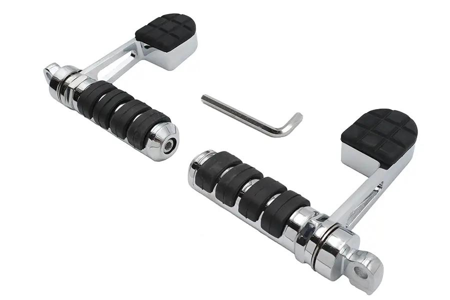 Wyatt Gatling Soft Pegster Heel Stirrup Kit for Driver Footpeg Mounts and Highway Bars - Part Number 74319 by Wyatt Gatling