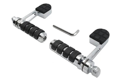 Wyatt Gatling Soft Pegster Heel Stirrup Kit for Driver Footpeg Mounts and Highway Bars - Part Number 74319 by Wyatt Gatling