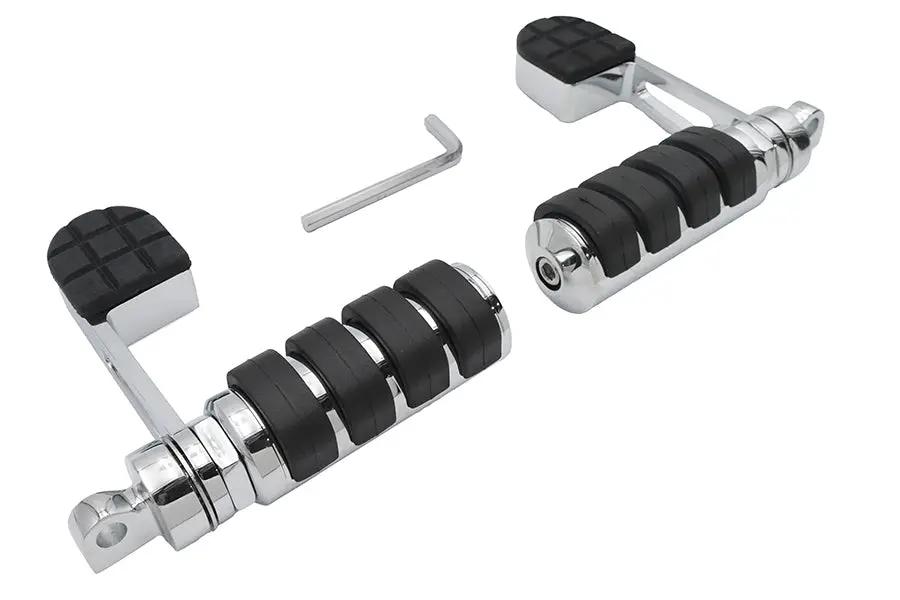 Wyatt Gatling Soft Pegster Heel Stirrup Kit with Driver Footpeg Mounts, Part #74318 by Wyatt Gatling