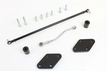 Wyatt Gatling Reduced Reach Forward Control Kit Black for Harley Davidson XL (2004-2013) by Wyatt Gatling