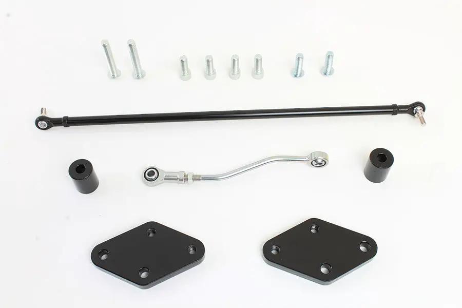 Wyatt Gatling Reduced Reach Forward Control Kit Black for Harley Davidson XL (2004-2013) by Wyatt Gatling