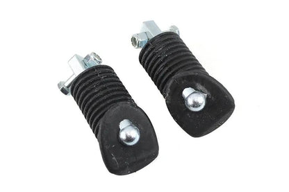 V-Twin FXR Driver Footpeg Set Zinc Plated for Harley Davidson FXR Models by V-Twin