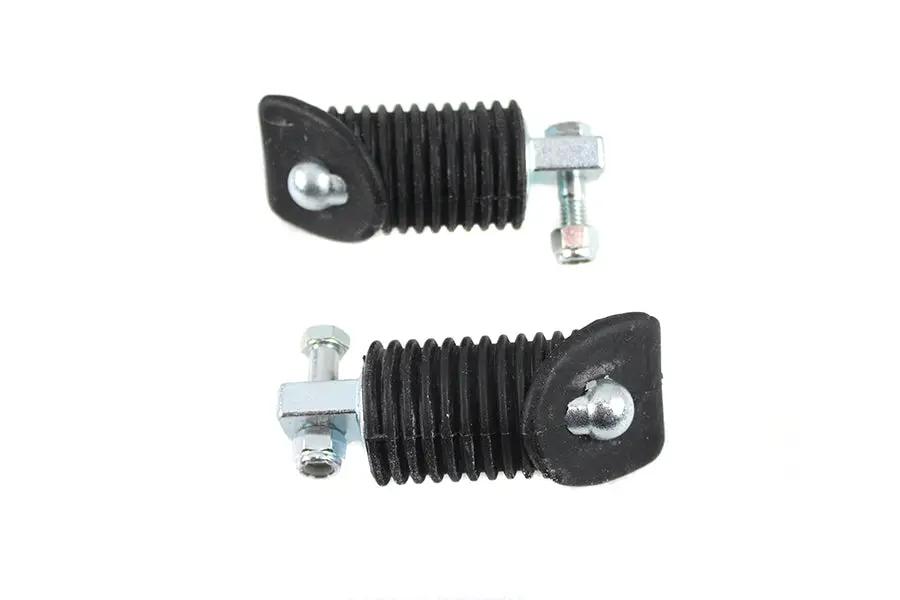 V-Twin FXR Driver Footpeg Set Zinc Plated for Harley Davidson FXR Models by V-Twin