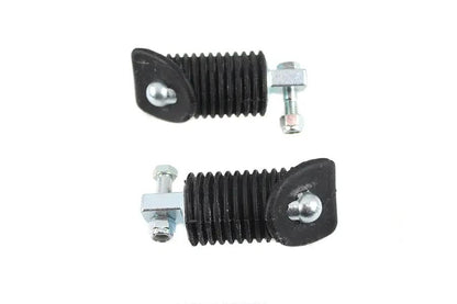 V-Twin FXR Driver Footpeg Set Zinc Plated for Harley Davidson FXR Models by V-Twin