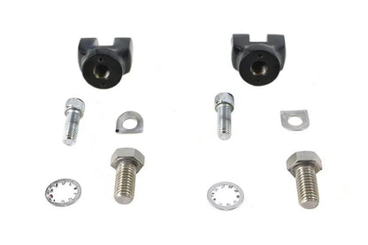 V-Twin Mini Footpeg Clevis Set in Black, 1/2 inch x 13 inches by V-Twin