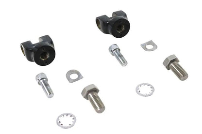 V-Twin Mini Footpeg Clevis Set in Black, 1/2 inch x 13 inches by V-Twin