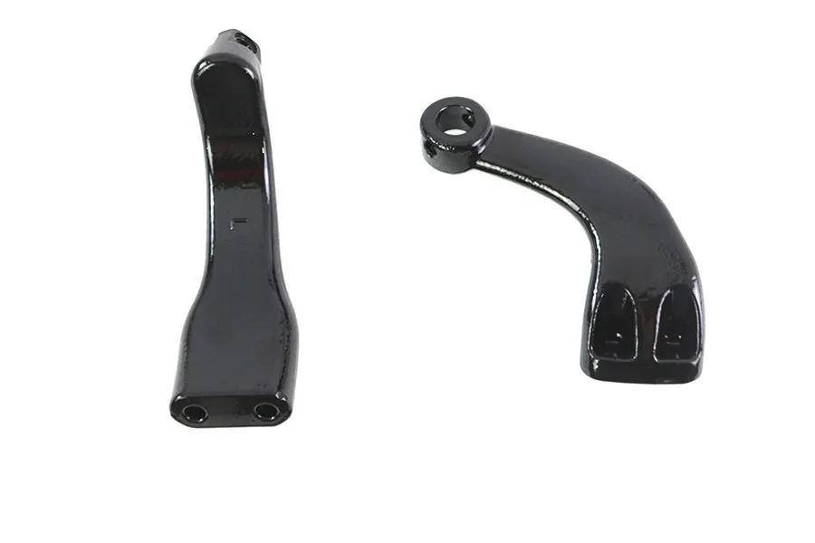 V-Twin Driver Footpeg Mount Set in Black for Harley Davidson XL (2004-2013) by V-Twin