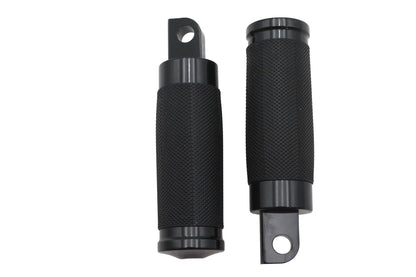 V-Twin Caliber Footpeg Set Black for Cruiser Motorcycles - Part #77271B by V-Twin