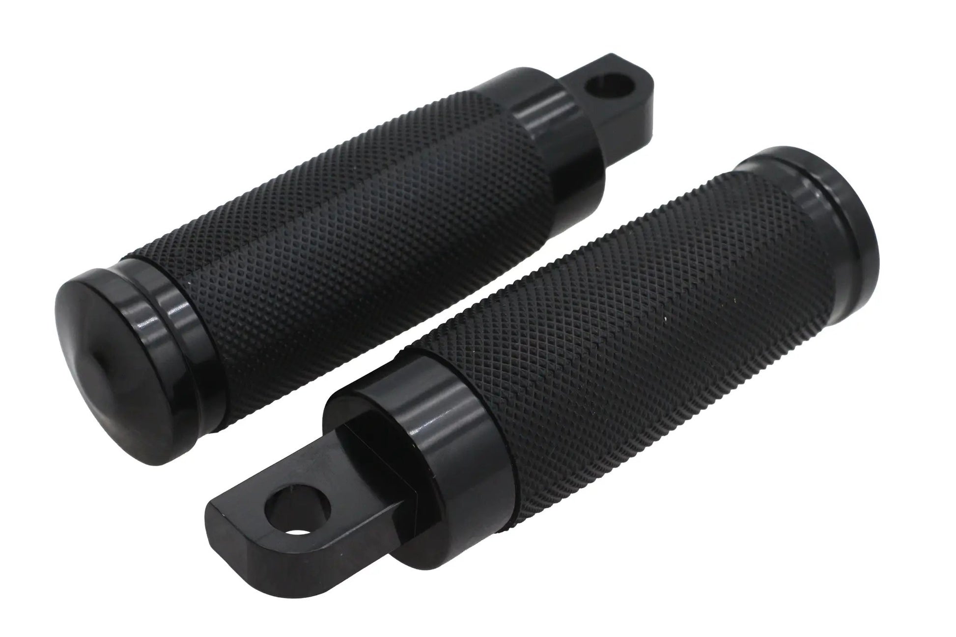 V-Twin Caliber Footpeg Set Black for Cruiser Motorcycles - Part #77271B by V-Twin