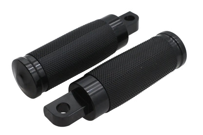 V-Twin Caliber Footpeg Set Black for Cruiser Motorcycles - Part #77271B by V-Twin
