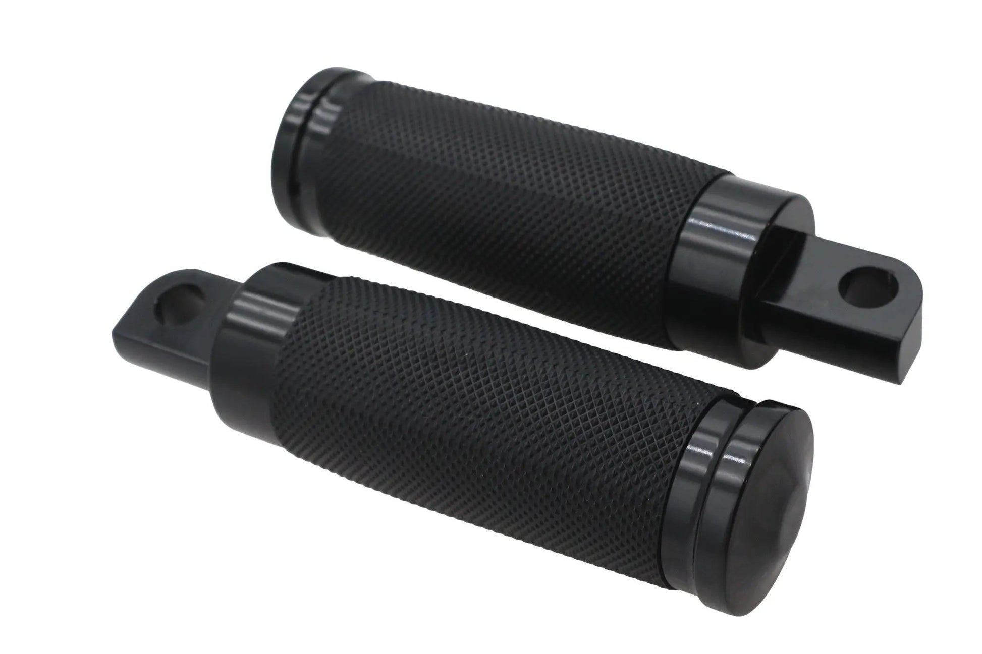 V-Twin Caliber Footpeg Set Black for Cruiser Motorcycles - Part #77271B by V-Twin