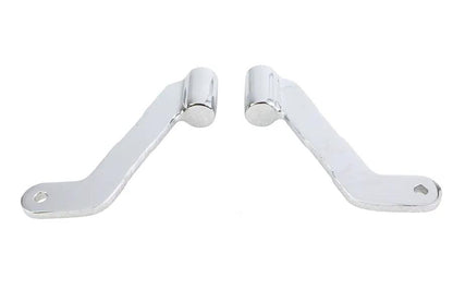 V-Twin Footboard Mount Bracket Set Chrome for Harley Davidson FLT (1983-1992) by V-Twin