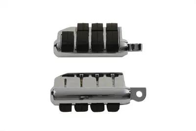 Wyatt Gatling Chrome Lions Paw Footpeg Set - Pair of 2 for Harley Davidson Softail Models by Wyatt Gatling
