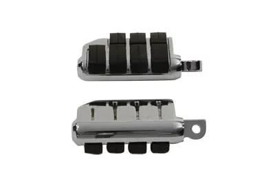 Wyatt Gatling Chrome Lions Paw Footpeg Set - Pair of 2 for Harley Davidson Softail Models by Wyatt Gatling