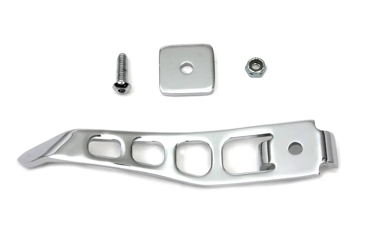 Wyatt Gatling Chrome Kickstand Extension for Harley Davidson FXD (1993-2002) by Wyatt Gatling
