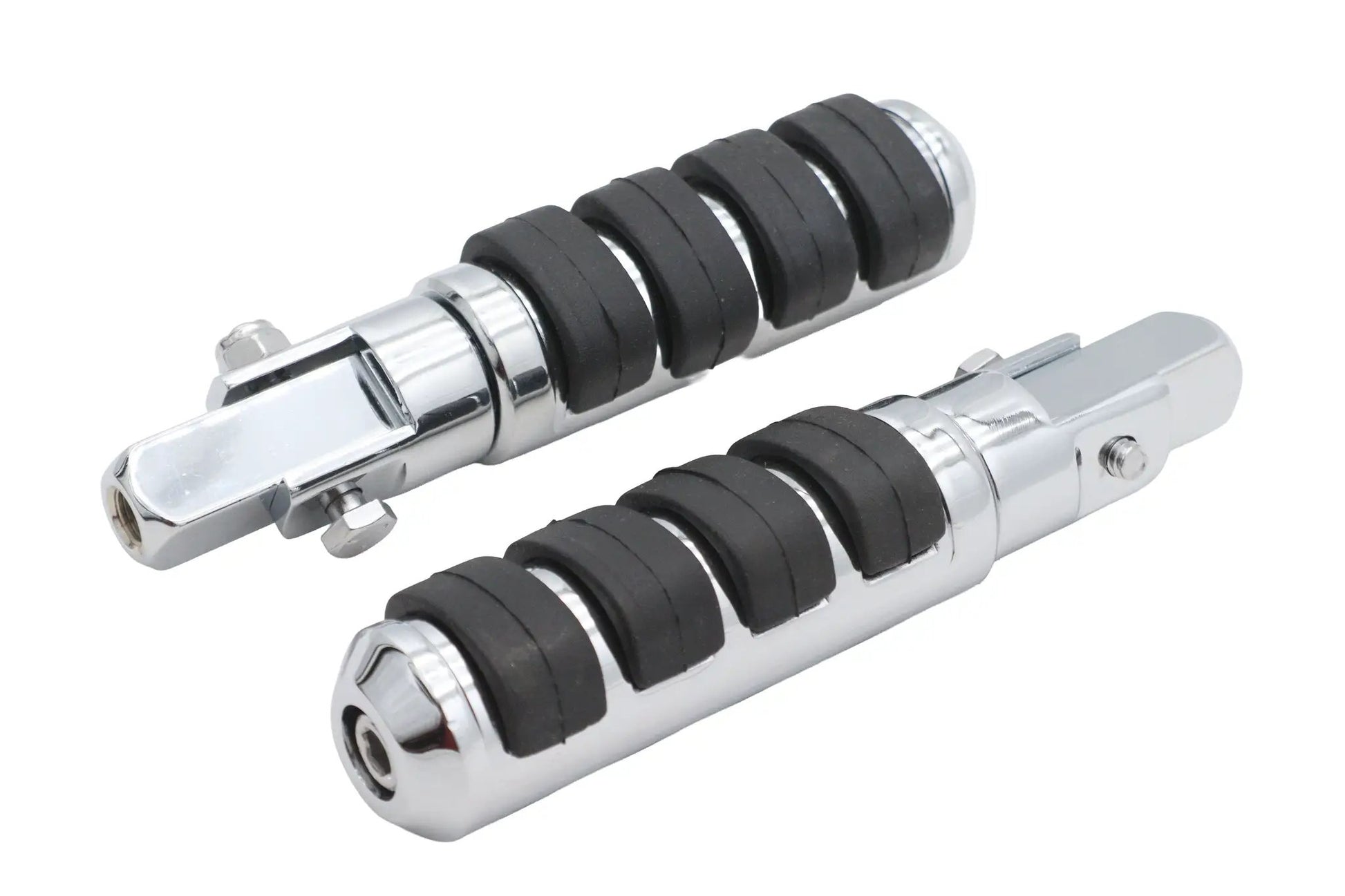 Ultima Cat Paw Footpeg Set with 3/8 Inch Stud Mount - Chrome Plated Anti-Vibe Footpegs by Ultima