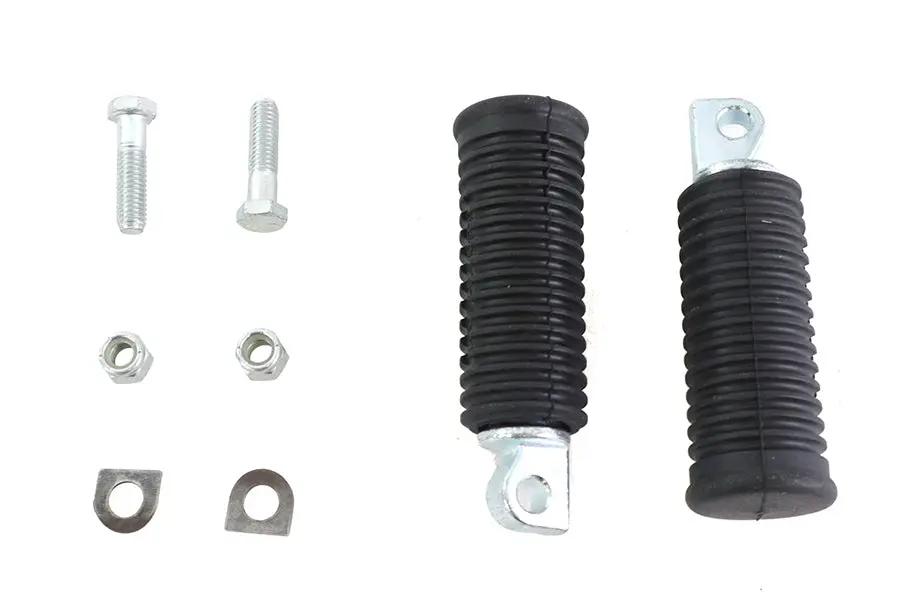 V-Twin Replica Large Rubber Footpeg Set - Part Number 19132 by V-Twin