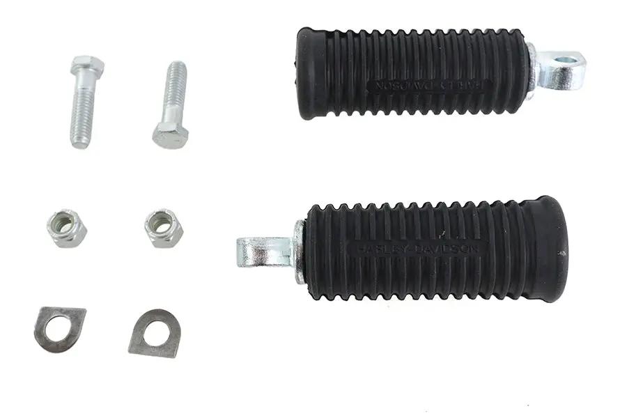 V-Twin Replica Large Rubber Footpeg Set - Part Number 19132 by V-Twin