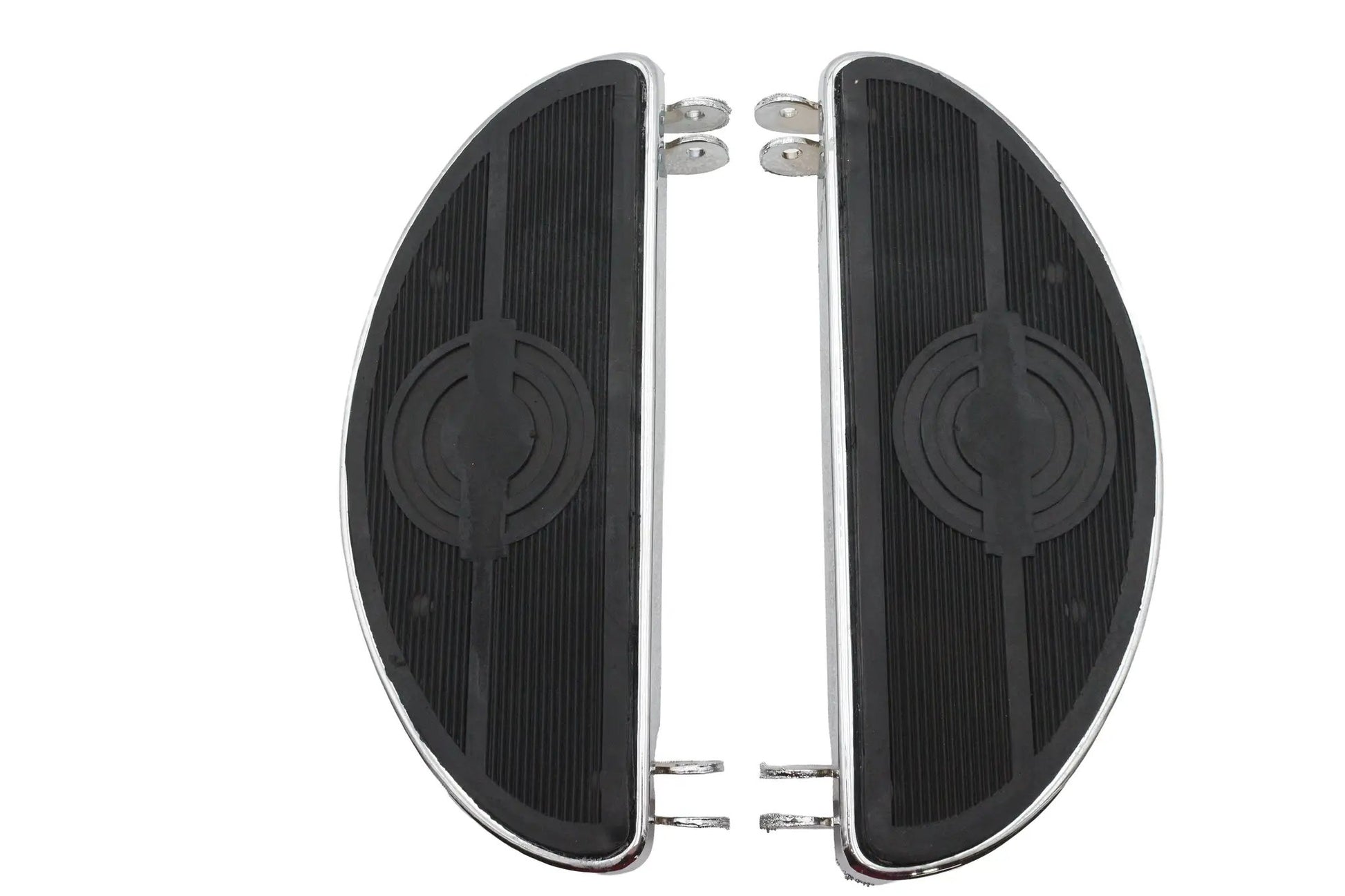 V-Twin Oval Footboard Set for Harley Davidson FL Models - 27-2420 by V-Twin