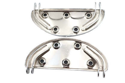 V-Twin Oval Footboard Set for Harley Davidson FL Models - 27-2420 by V-Twin