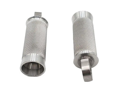 V-Twin Speedster Hollow Point Male Footpeg Set Polished for Harley Davidson Fx (1973-1982) by V-Twin