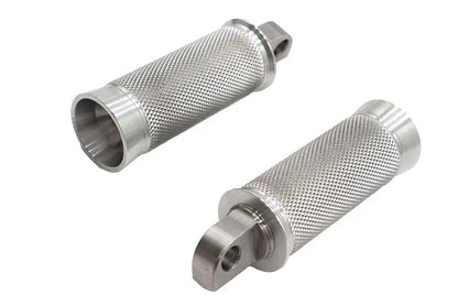 V-Twin Speedster Hollow Point Male Footpeg Set Polished for Harley Davidson Fx (1973-1982) by V-Twin