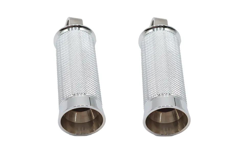 V-Twin Speedster Hollow Point Male Footpeg Set Chrome - Part 78950 by V-Twin