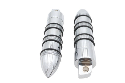 Ultima Rocket Style Footpeg Set Chrome - Part #35-171 by Ultima