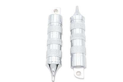 Ultima Pointed Style Chrome Footpeg Set - Part #35-173 by Ultima