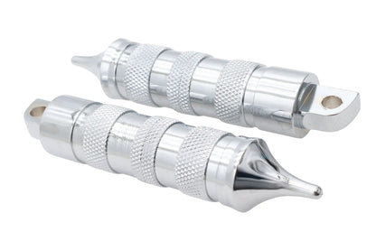 Ultima Pointed Style Chrome Footpeg Set - Part #35-173 by Ultima