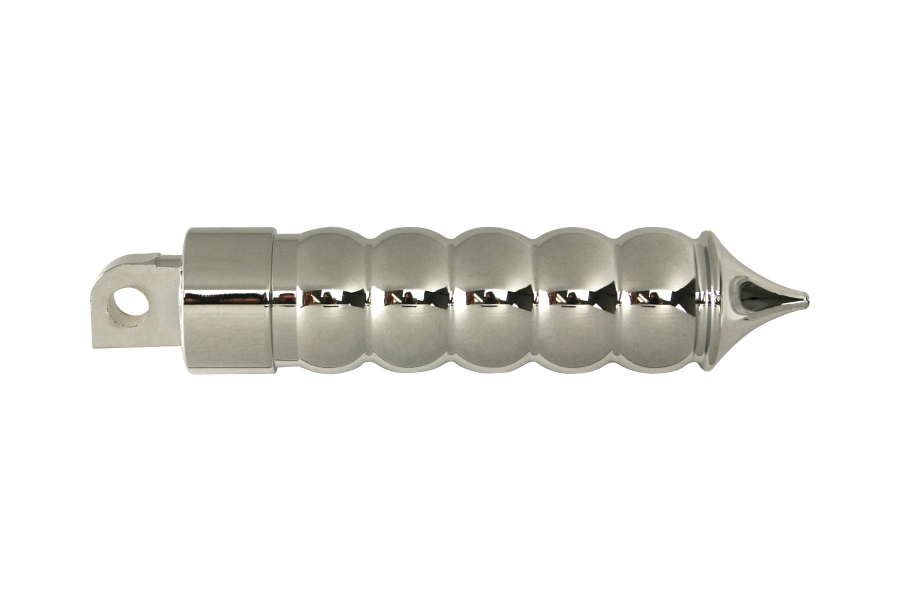 Ultima 35-175 Chrome Stacked Footpeg Set with Male Mounts