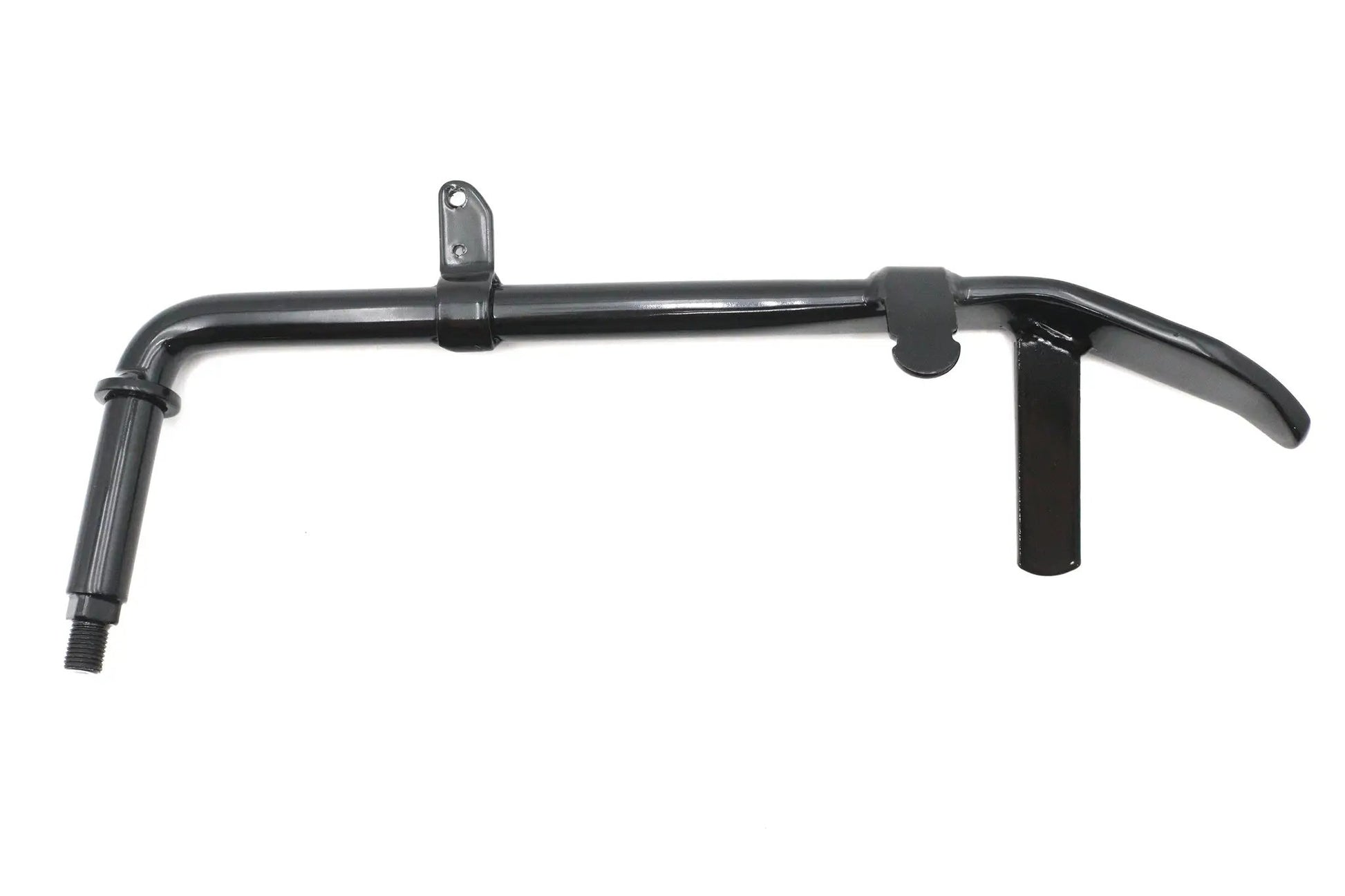Ultima Black 10 Inch Kickstand for Harley Davidson – High-Strength Steel with Rubber Bumper Stop by Ultima